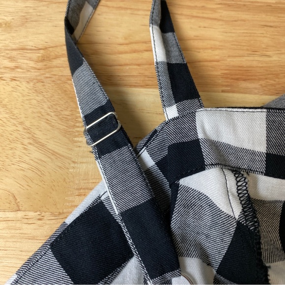 CITY CHIC 'Check It' Black White Check Print Belted Midi Dress Plus Size XL 22 - Picture 12 of 12